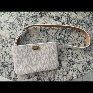 NWT Michael Kors waist bag tan